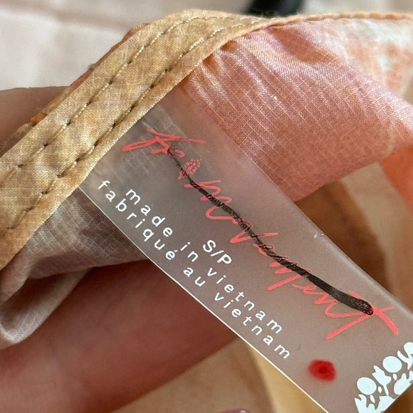 💕 Free People Colorburst One Piece, size Small - Picture 8 of 9